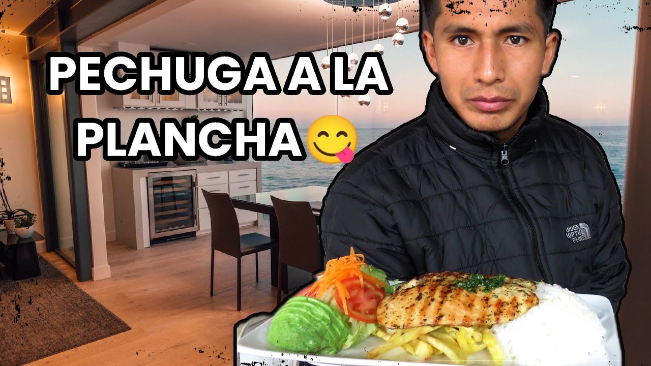 PASO PASO PARA HACER UNA PECHUGA A LA PLANCHA JUGOSITA SOLO CON   CHIMICHURRI 😋