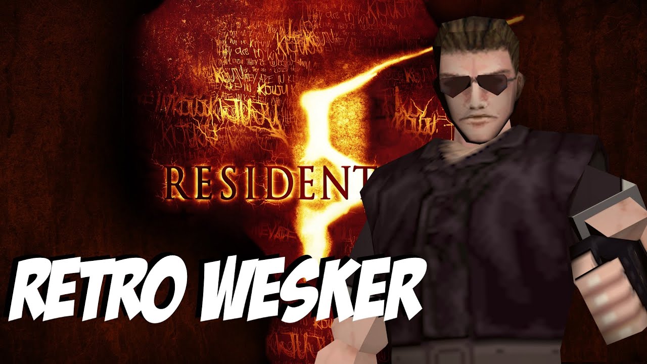 Resident Evil 5 Mods - Retro Wesker