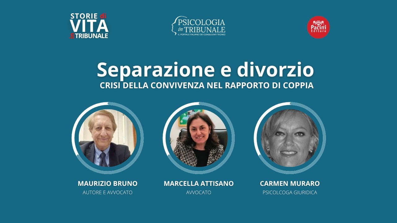 Webinar - Separazione, divorzio e crisi della convivenza