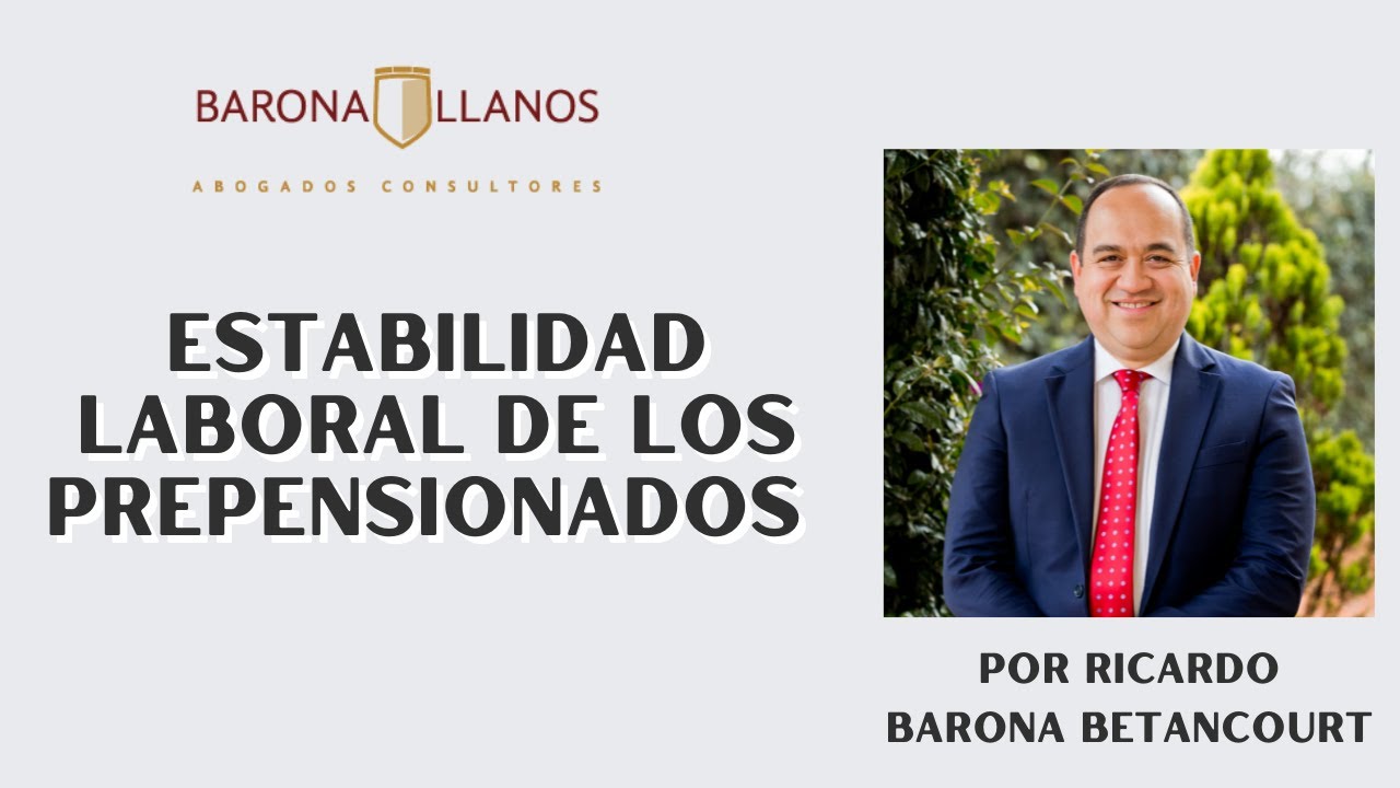 Estabilidad laboral de los Prepensionados