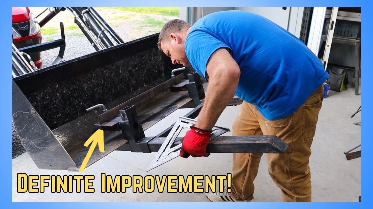 Definite Improvement! | Pallet Fork Bracket Stabilizer Build
