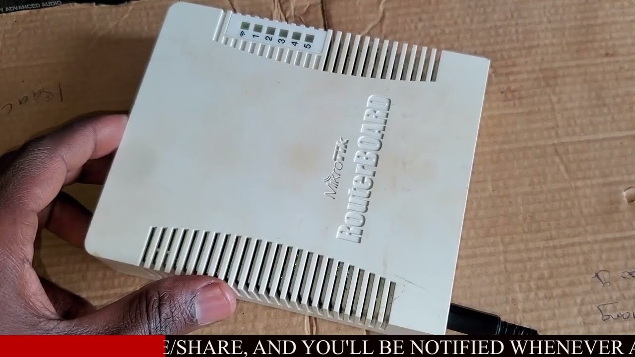 How to Factory Reset MikroTik RB951Ui-2HnD