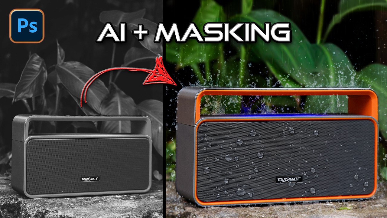 This AI + Masking Trick Turns RAW photos into PRO shots | Adobe Photoshop Tutorial