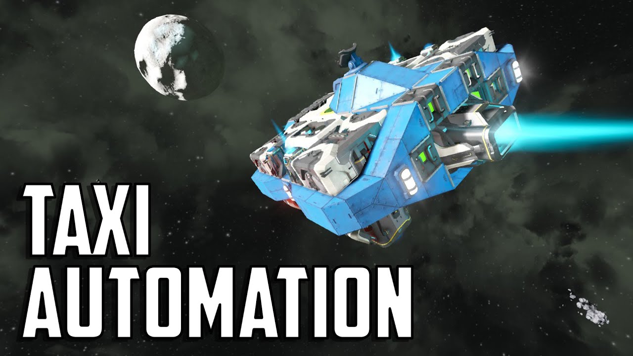 Space Engineers - S2E63 'Automating The Taxi Shuttle'