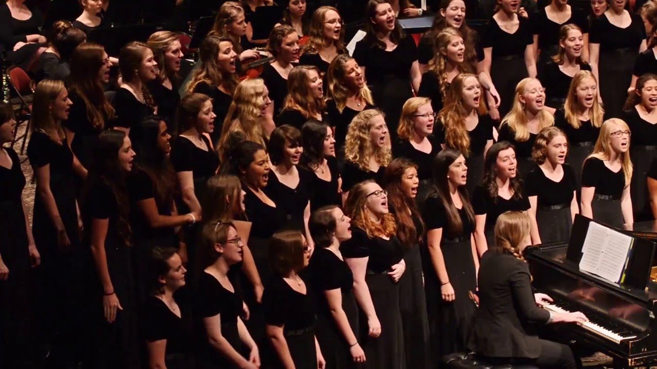 Asbury University Women's Choir - Ain't No Mountain High Enough, 2016