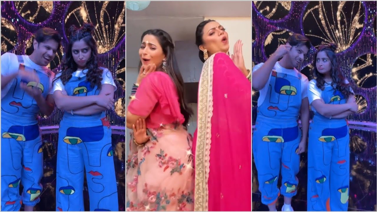 Aishwarya Sharma Sheetal Maulik funny moments ! Neil Bhatt funny Dance! GHKPM