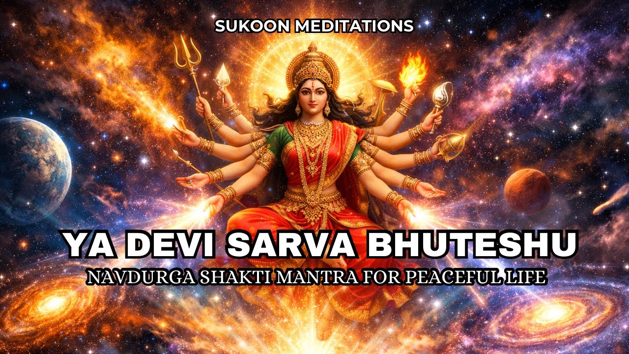 Ya Devi Sarva Bhuteshu | Navdurga Shakti Mantra Deep Meditation & Positive Energy | Meditations