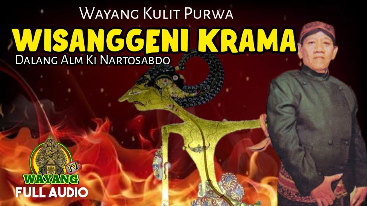 Wayang Kulit Klasik WISANGGENI KRAMA dalang Alm Ki Nartosabdo