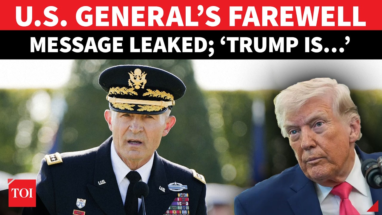 Ousted US Army Chief&rsquo;s Farewell Mail LEAKED; 'Need Leaders Of CHARACTERS' | Shocker Amid War