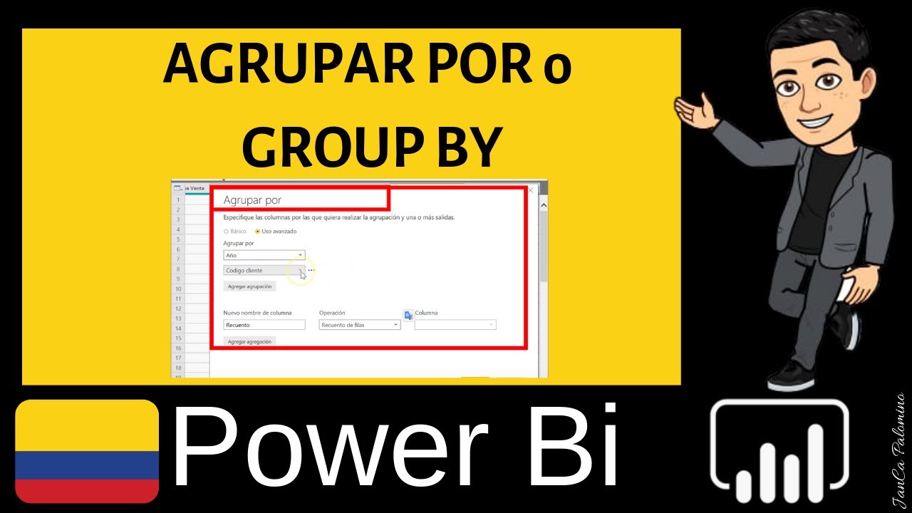Power Bi Capitulo 20 ✅ Agrupar por en Power Bi o Group By | Tabla dinámica en Power Bi