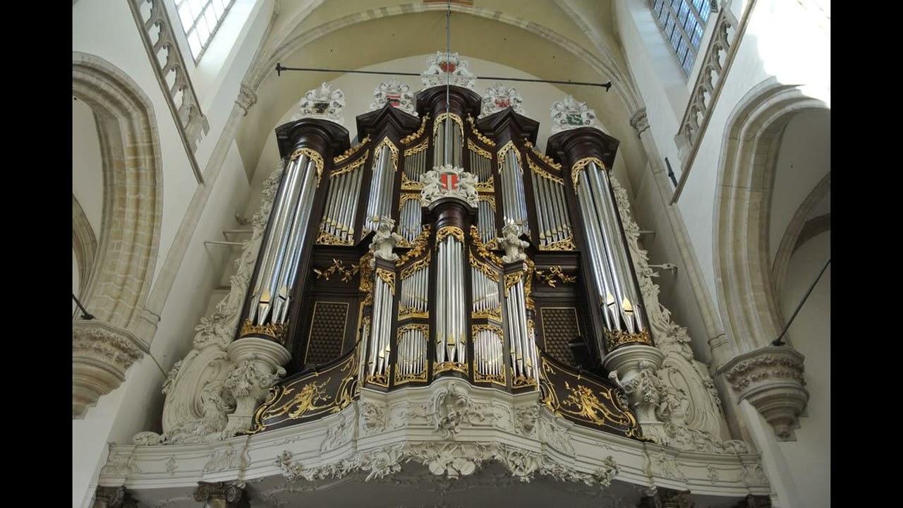 Het Wilhelmus en dat S'Heren Zegen op u daal, Sample Kam orgel Dordrecht
