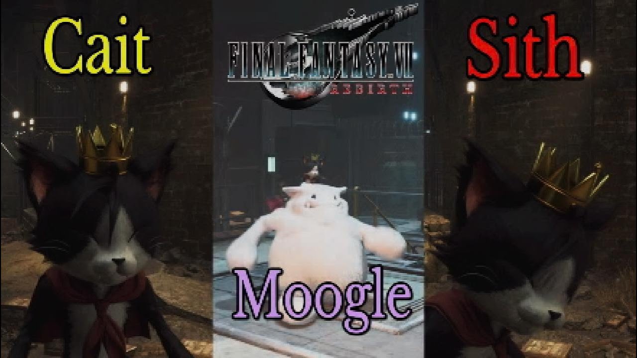 Final Fantasy VII Rebirth OST - Cait Sith's Theme(Shinra Manor/Moogle Mix)