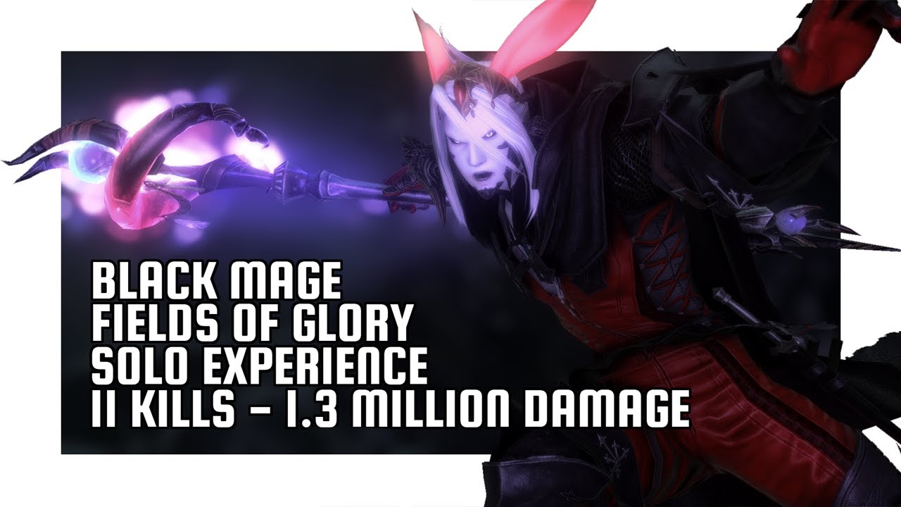 FFXIV PVP Black Mage Is Unstoppable Solo Frontline