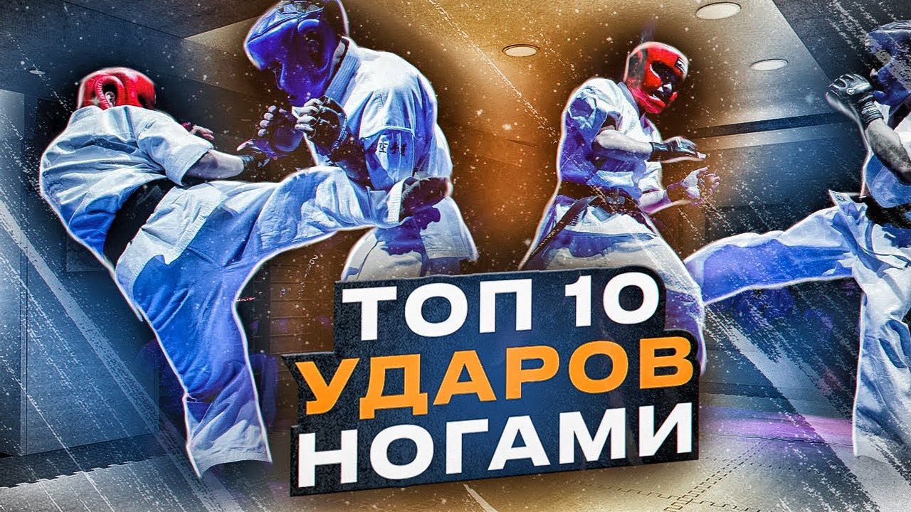 Топ 10 ударов ногами [zendokai budo karate do]