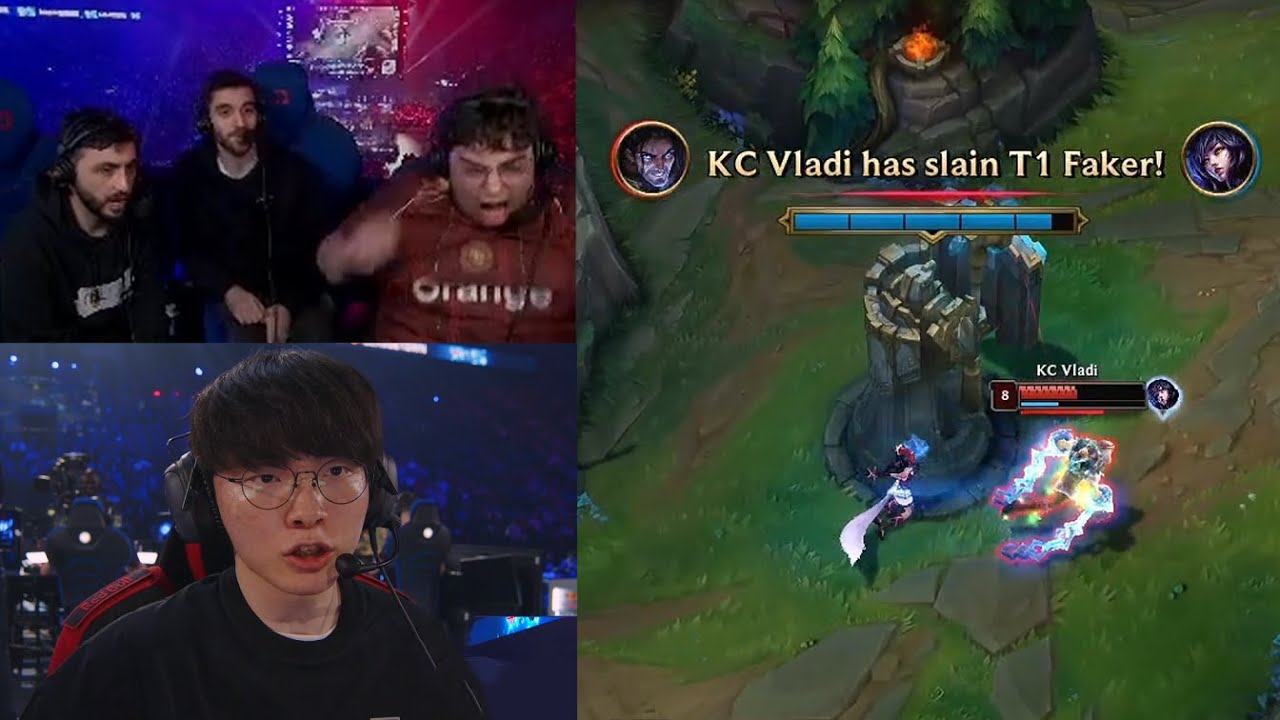 Vladi solo kill Faker