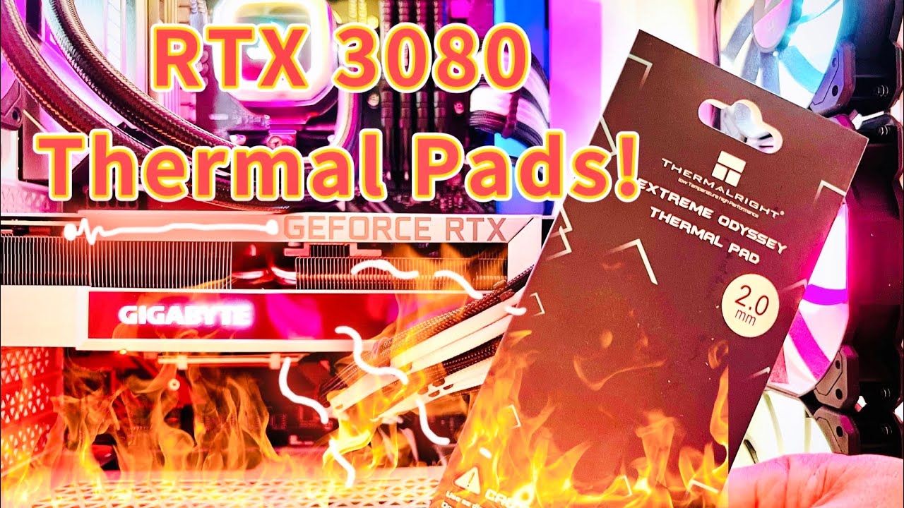RTX 3080 / 3090 Thermal Pads Replacement - Better Temperatures & improved performance!