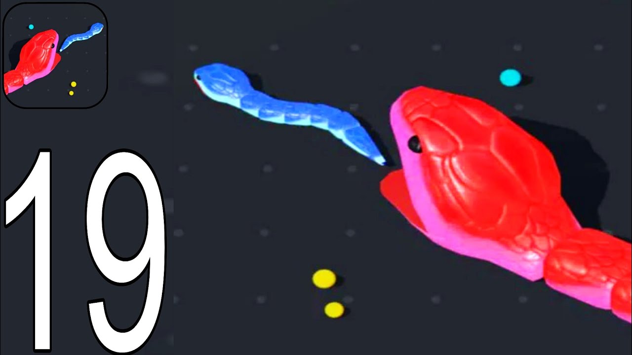 Snake Clash - Gameplay Walkthrough Part 19 Tutorial NEW Mobile Game (Android,ios)