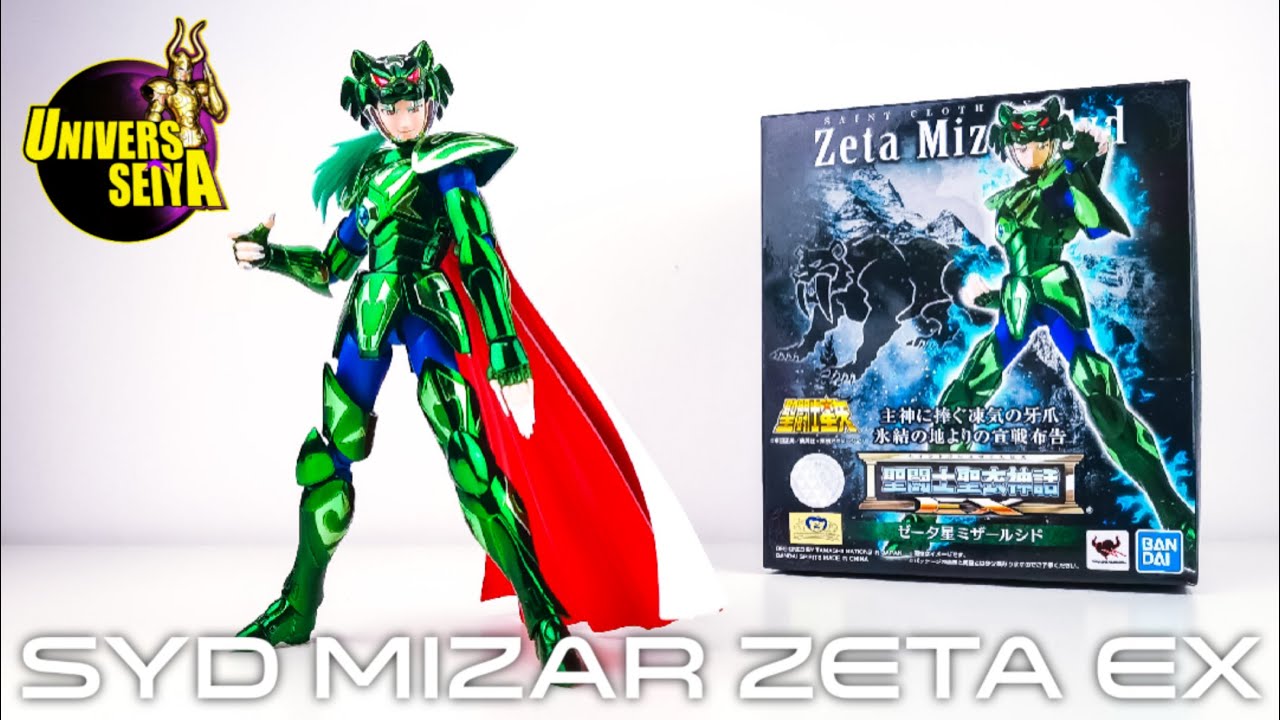 #74 Review SYD MIZAR ZETA EX BANDAI Saint Seiya Myth Cloth