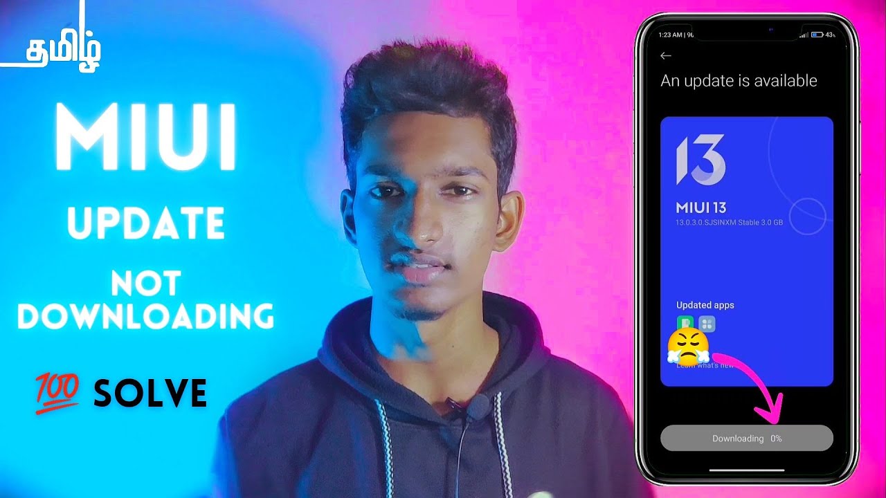 MIUI update download problem solve  💯 | #sctyt | Tamil