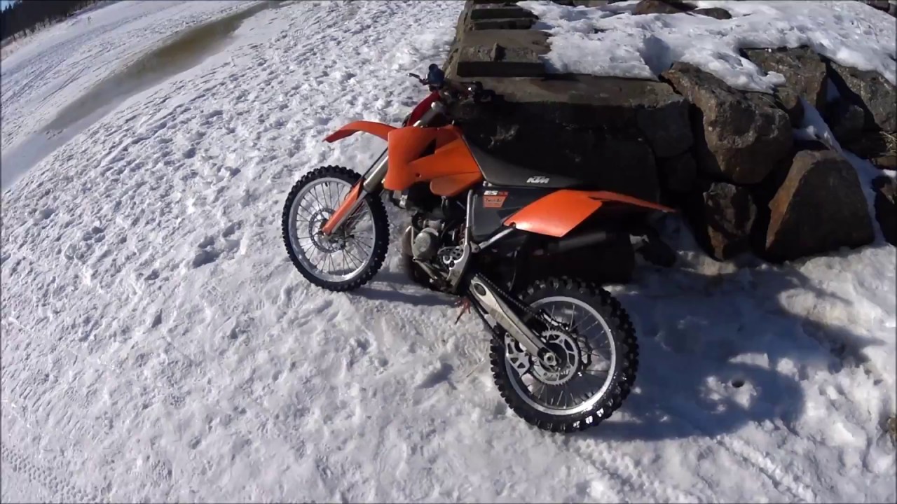 Ktm 85sx On Ice 6th Gear Power Wheelie