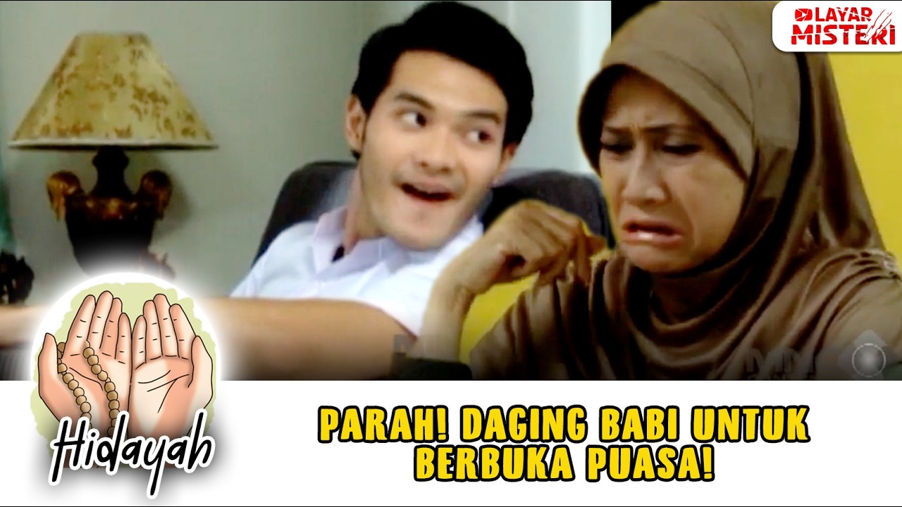 NGACO! SI ABANG BELIKAN DAGING BABI UNTUK BERBUKA PUASA! | CAHAYA HATI