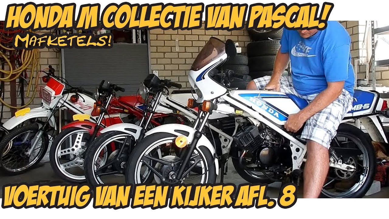 HONDA MB5 70CC | OPGEVOERDE BROMMERS RICHTING 100KMH - VVEK #8