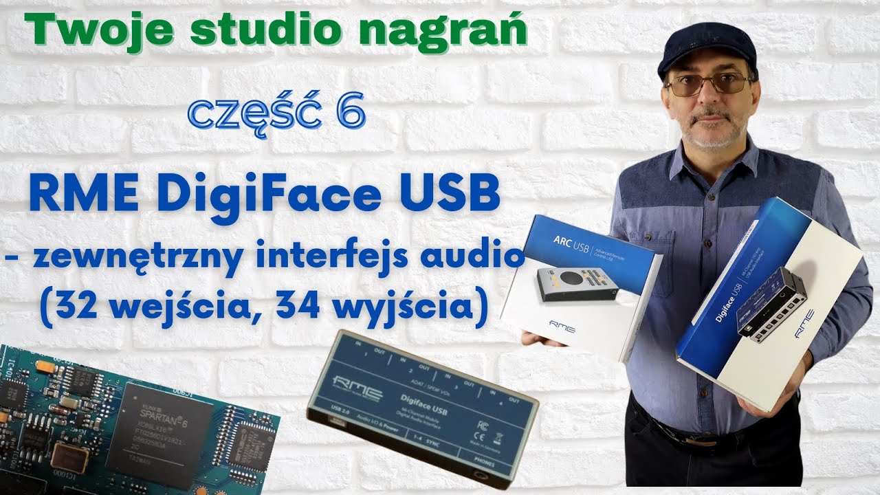 Studio nagrań - Część 6 - RME DIGIFACE USB + RME ARC USB – karta dźwiękowa