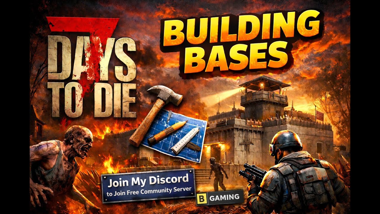 Let’s Build a Base in 7 Days to Die!