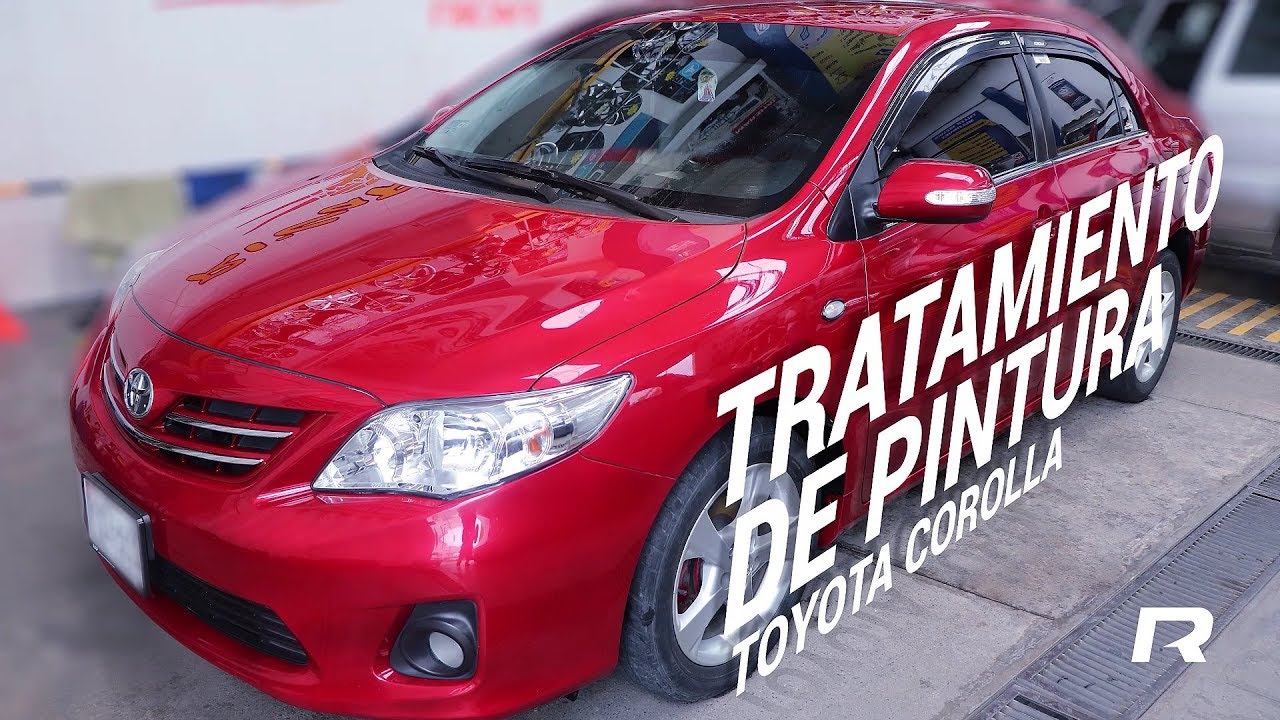 TRATAMIENTO CERÁMICO DE PINTURA FEYNLAB - TOYOTA COROLLA - RICAR DETAILING