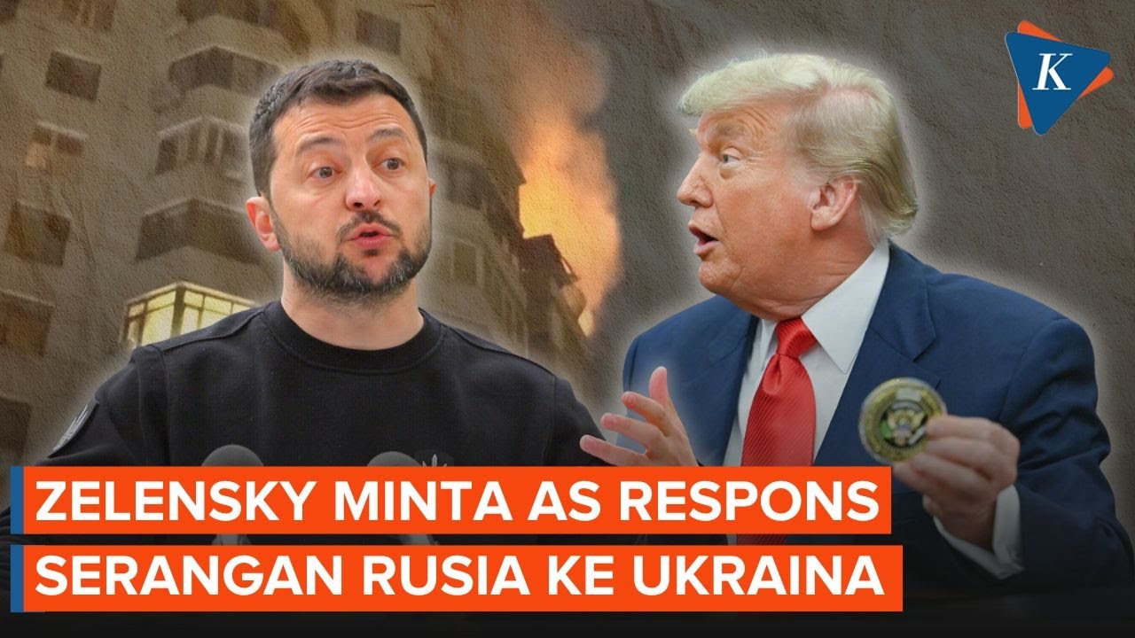 Ukraina Dibombardir Ratusan Rudal Rusia, Zelensky Tuntut Tindakan AS