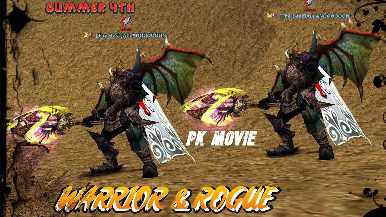 ALLANOOON Destan Summer 4TH Pk Movie / Rogue & Warrior Scanes  #knightonline