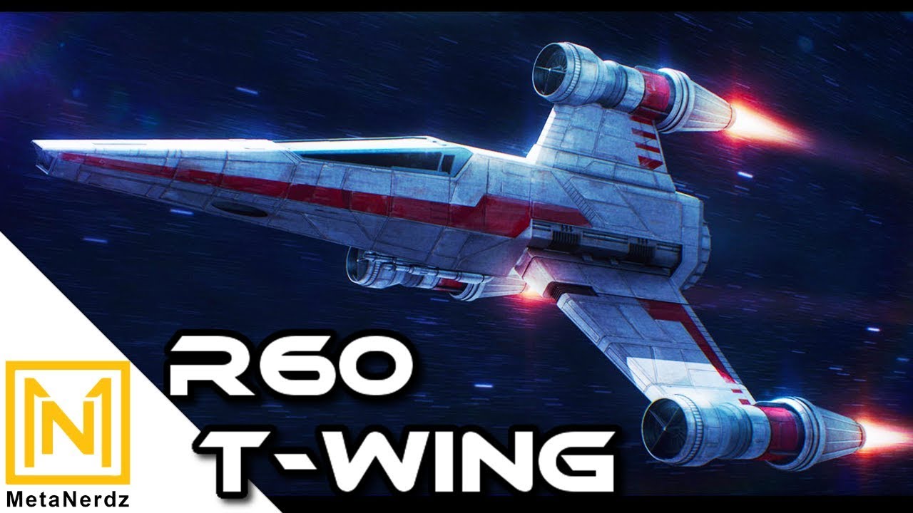 Move Over TIE Interceptor and A-Wing? - R60 T-Wing Interceptor - Star Wars Ships