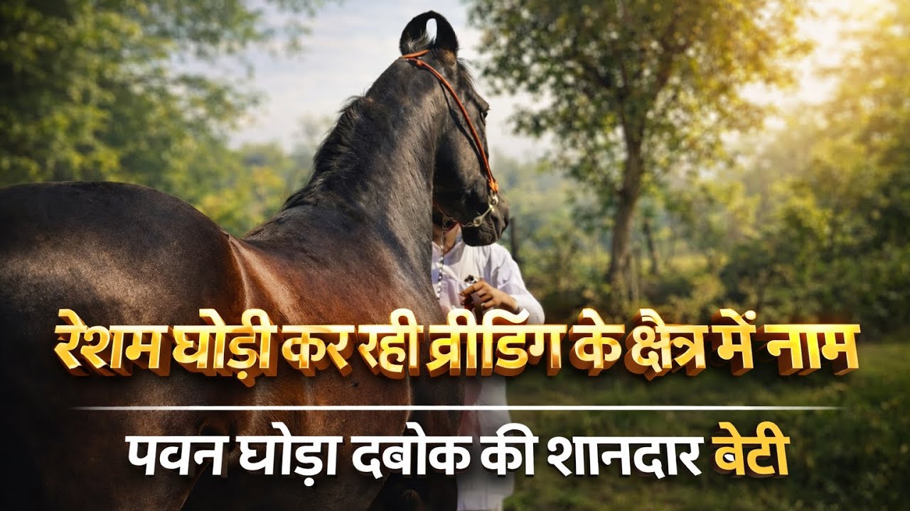 रेशम घोड़ी: शानदार ब्लडलाइन ब्रीडिंग में लगातार सफलता Breeding में छा गई Resham Powerful Bloodline