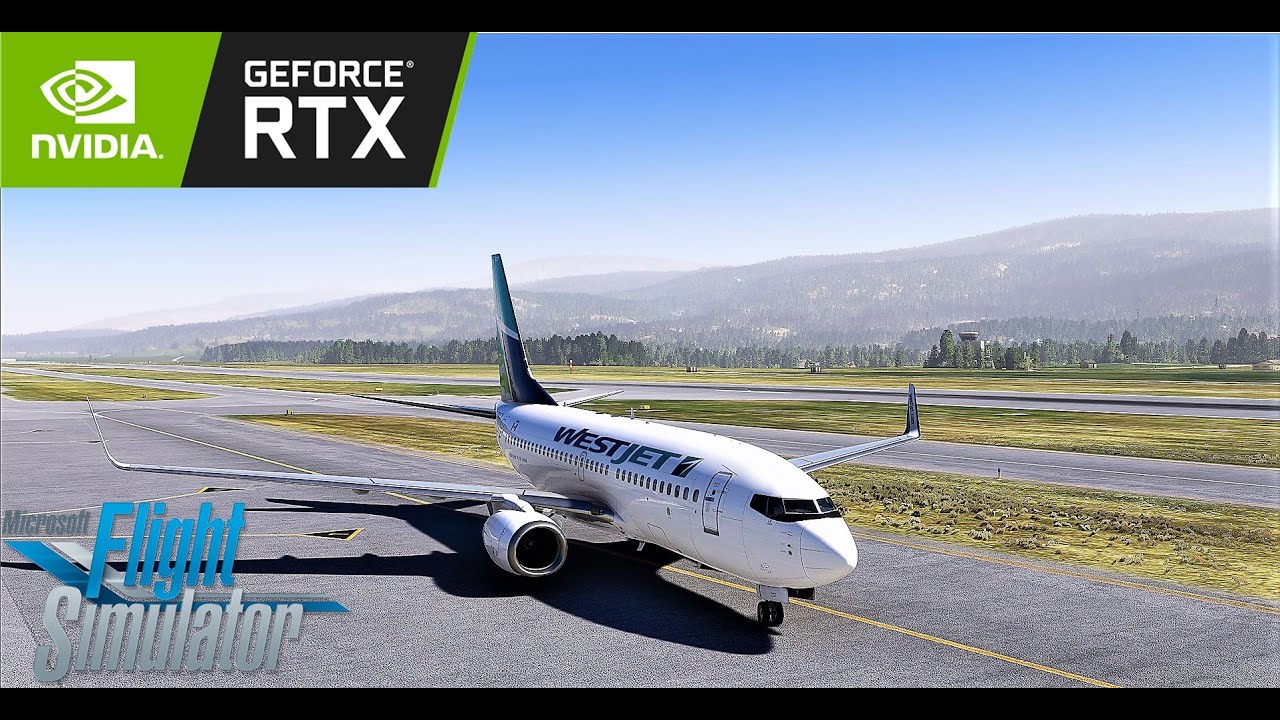 West Jet | Kelowna CYLW  - Edmonton CYEG | PMDG 737-700 | MSFS 2020 ULTRA GRAPHICS! ROCKY MOUNTAINS