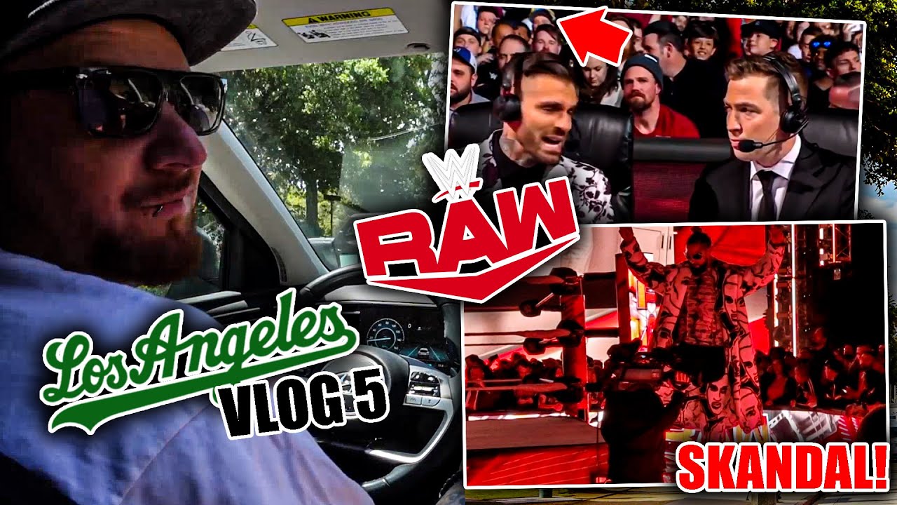 ICH bin bei WWE RAW AFTER WRESTLEMANIA REIHE 6 🤬🤦‍♂️ Das ANDERE LOS ANGELES mit YOGURTLAND 😱