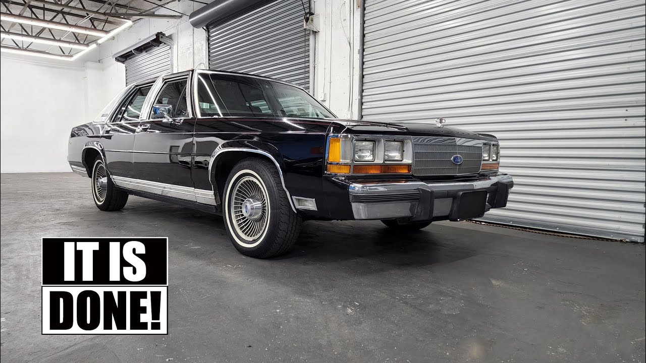 1989 Ford Crown Victoria is Done!
