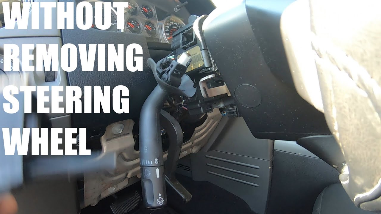How To Replace The Turn Signal Switch On A 2008 Ford F150