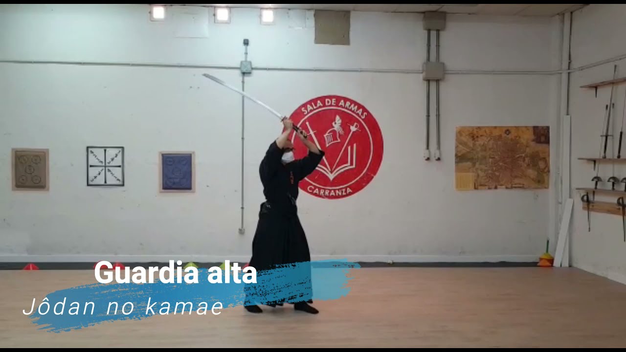 Guardias básicas (kamae) de sable japonés