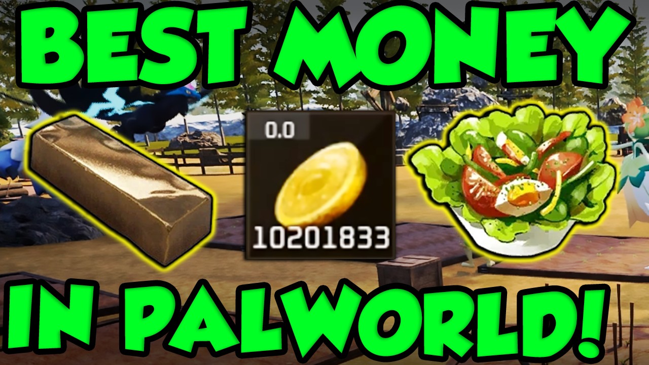 NEW BEST PALWORLD MONEY MAKING GUIDE FOR VERSION 0.2.1 (INGOTS OR SALADS?)
