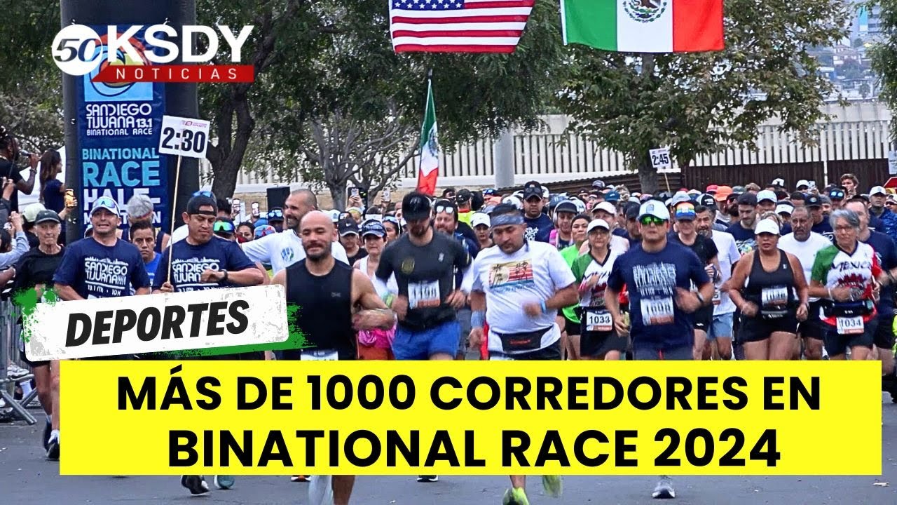 Carrera Binacional San Ysidro a Playas de Tijuana