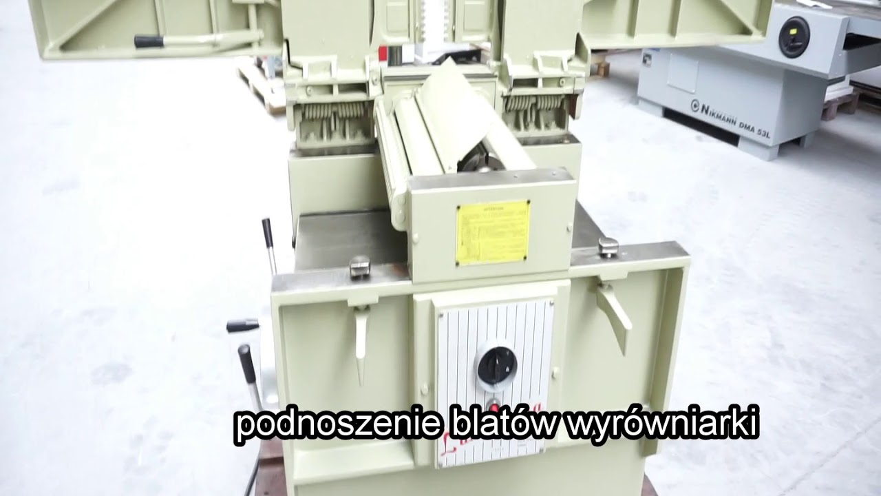 Wyrówniarko-grubościówka SCM FS 510 * MAR-MASZ maszyny stolarskie