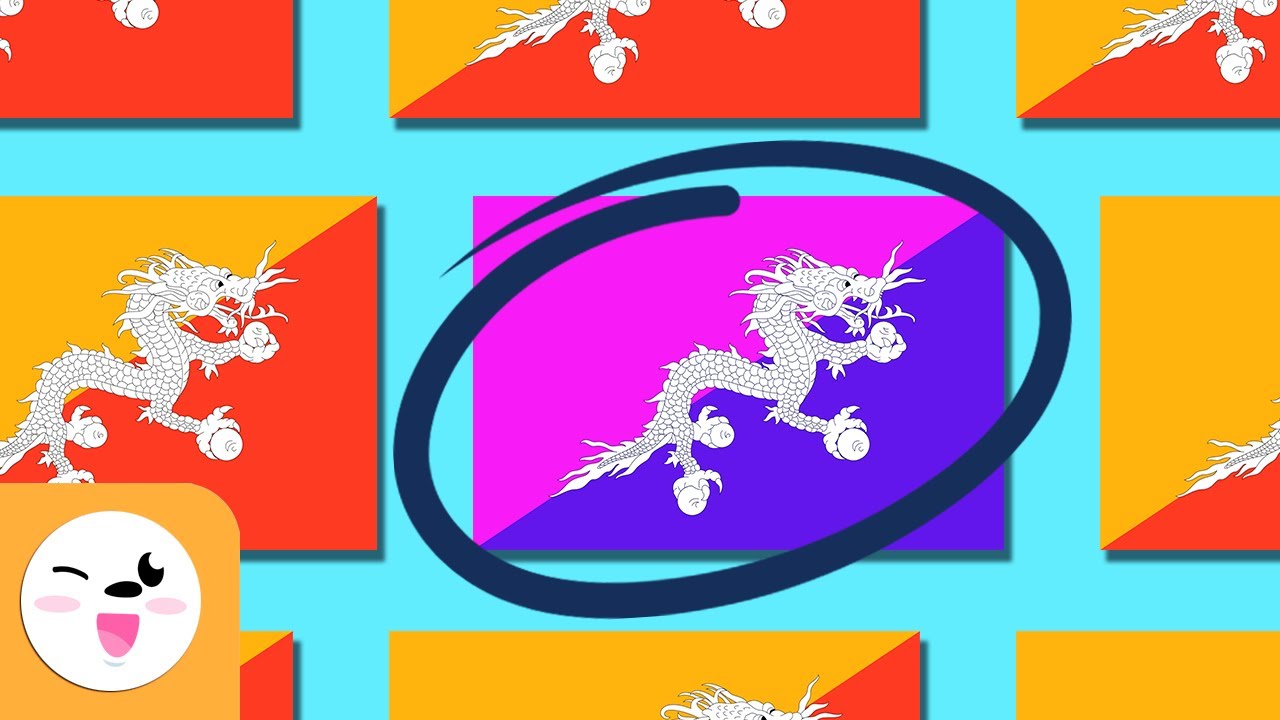 Trouve le drapeau différent - Les drapeaux les plus curieux du monde - Attention visuelle