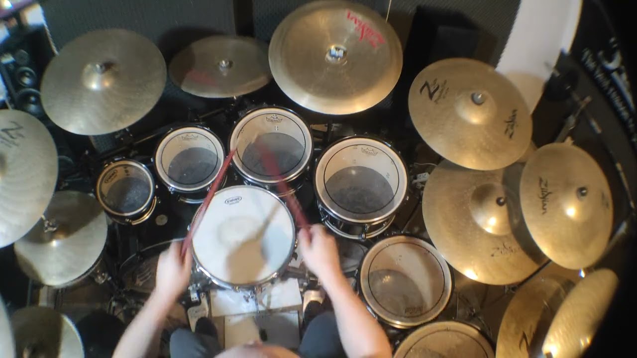 Behemoth - (inferno) - At The Left Hand God(Drum cover)(4K)(Mareczko drummer na YouTube)(👹🥁🖥️)#cover