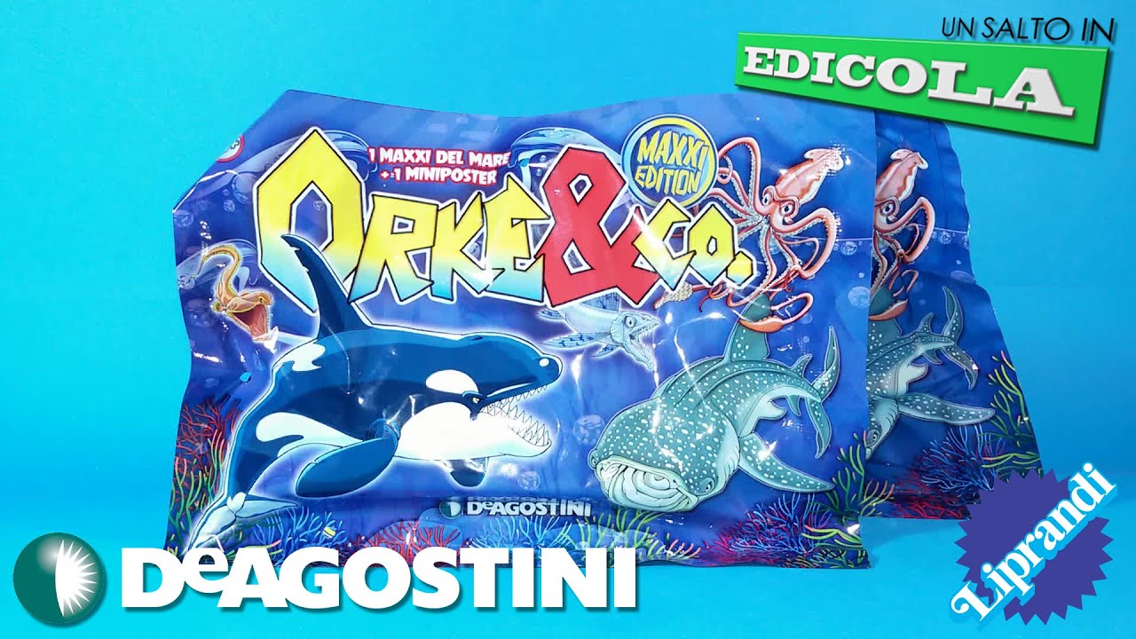 DEAGOSTINI - ORKE & CO UN SALTO IN EDICOLA RECENSIONE (ita)