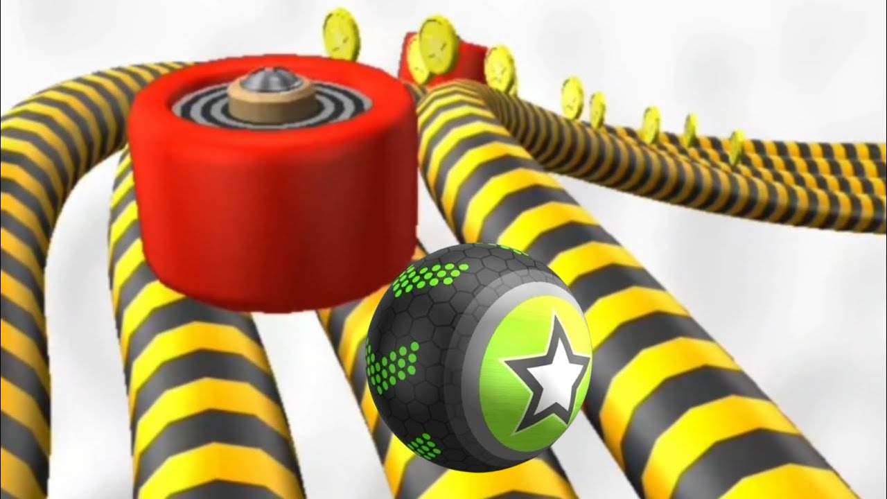 Прохождение игры Going Balls на скорость, уровни (447-451)
