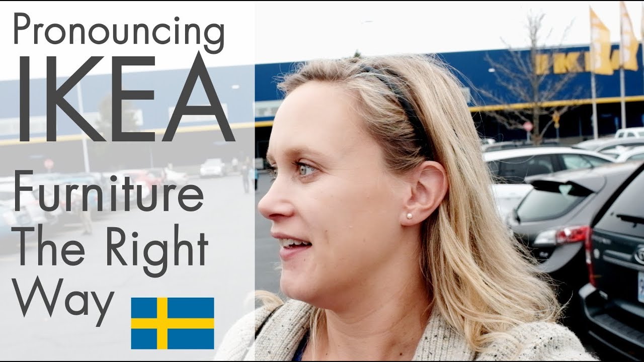 What Stuff at IKEA Really Sounds Like in Swedish - Vlog 6