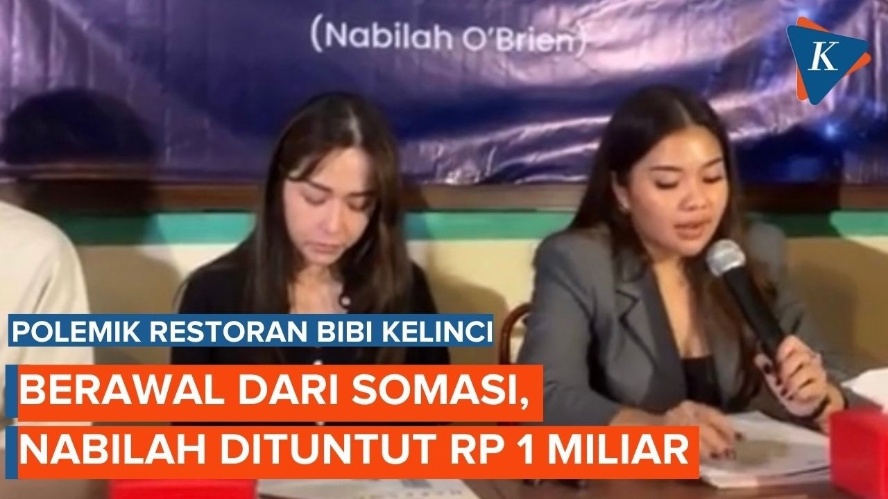 Nabilah O'Brien Juga Dituntut Ganti Rugi Rp 1 Miliar gara-gara Somasi Konsumen Tak Bayar