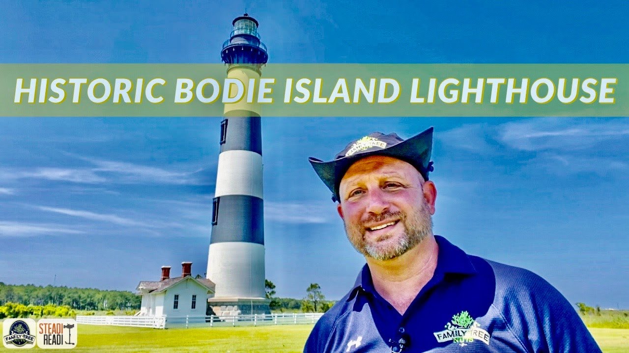 BODIE ISLAND LIGHTHOUSE! OUTER BANKS, NORTH CAROLINA! HISTORY, ANCESTRY & GENEALOGY ALL AROUND US!