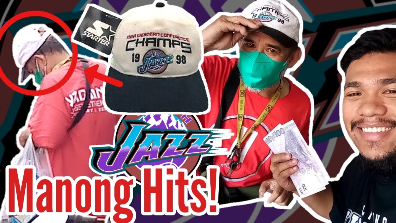 Manong Hits Ep.3 | Vintage Utah Jazz Champs 1998 Starter snapback cap ni Manong na-awitan ko!