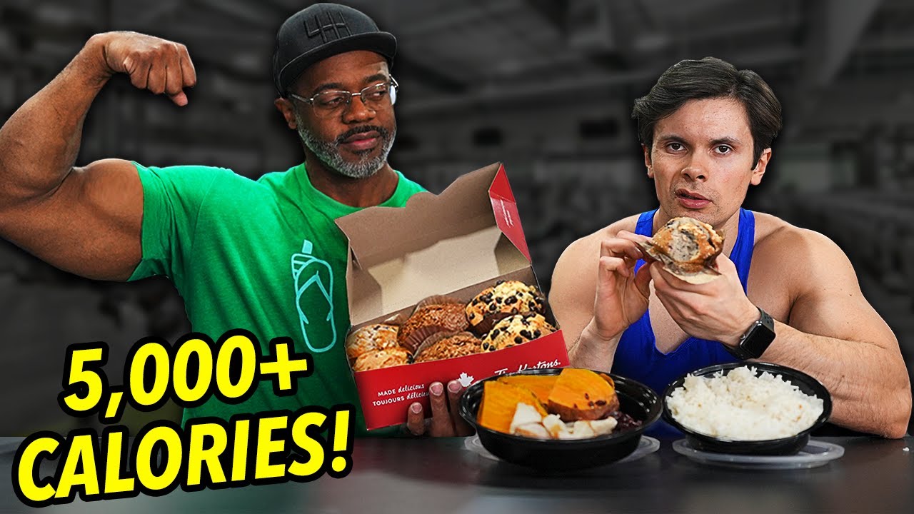 I Tried A Pro Bodybuilders 5,000 Calorie Diet!